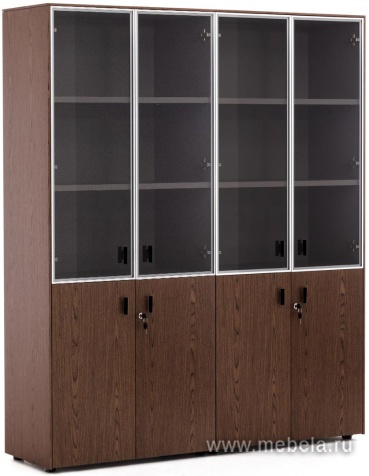 Офисный шкаф комбинированный для документов (4 двери)