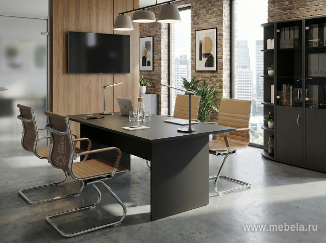 Стол эргономичный на металлокаркасе (правый)