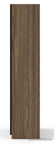 Офисный шкаф высокий со стеклом (полки ЛДСП)