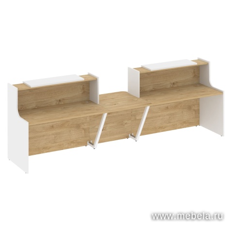 Стойка ресепшен прямая №20