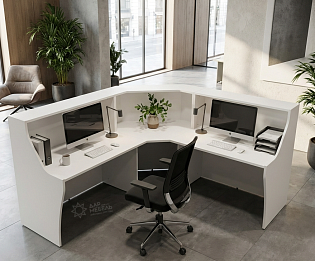 фото ресепшн Комфорт Белый 