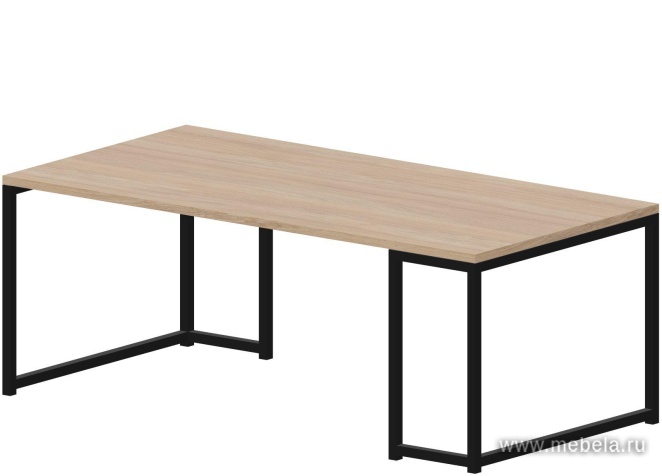 Стол журнальный на металлокаркасе