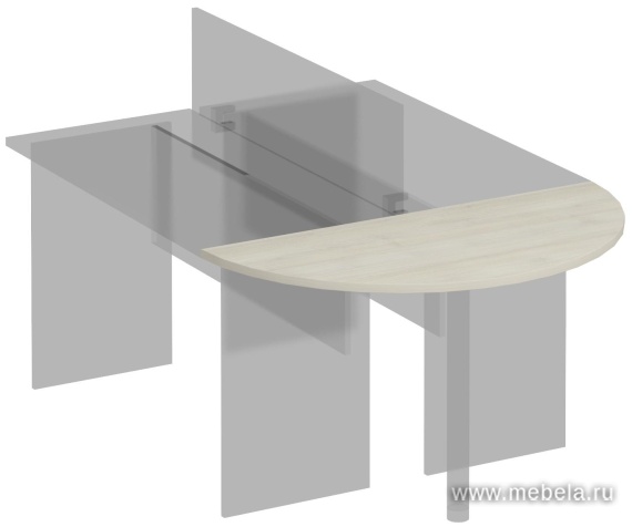 Брифинг-приставка к столу (без опоры)