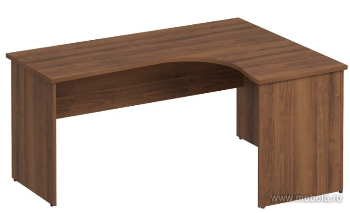 Стол эргономичный правый, с анатомической столешницей под правую руку