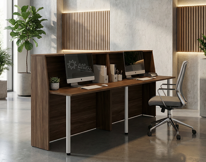 фото стойка ресепшн Агат					 №4					