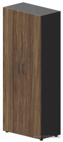 Офисный шкаф для документов (4 полки, ручки - хром)