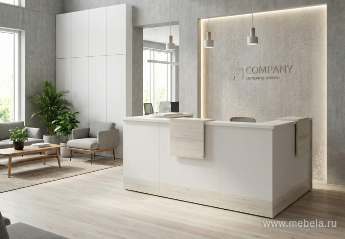 Модуль стойки ресепшен прямой