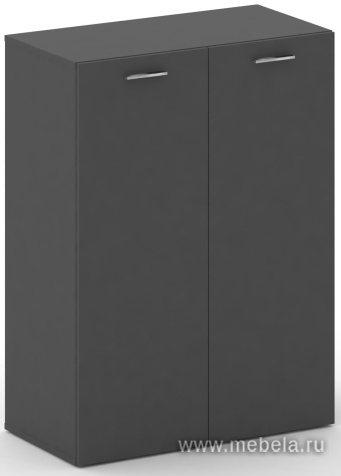 Офисный шкаф широкий средний