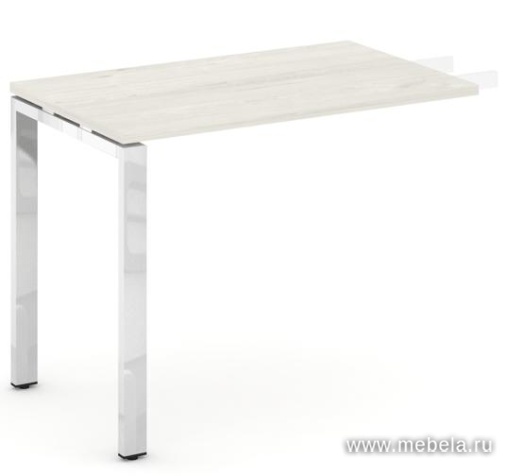 Брифинг приставка на П-образных опорах (нерж.сталь)