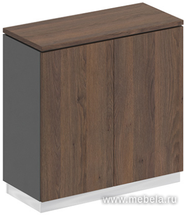 Офисный шкаф низкий