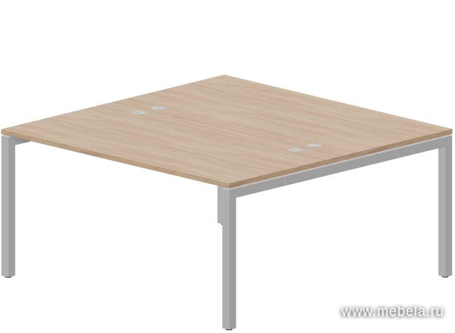 Составной стол на 2 рабочих места (4 громмета)