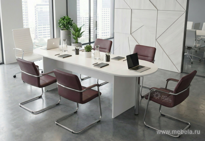 Стол переговоров (О-образные опоры)