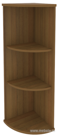 Стеллаж средний угловой