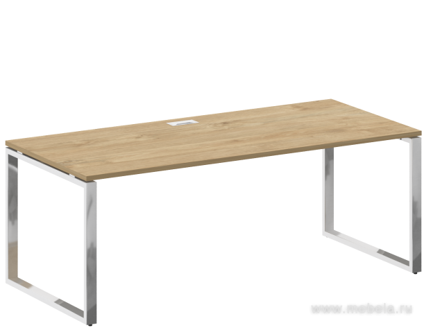 Стол руководителя на металлокаркасе