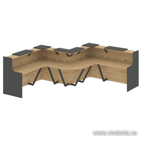 Стойка ресепшен прямая №20