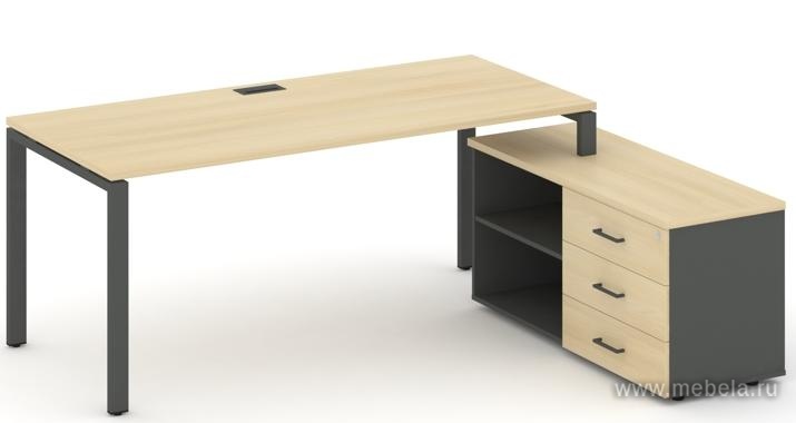 Стол руководителя с греденцией (Лев / Прав)