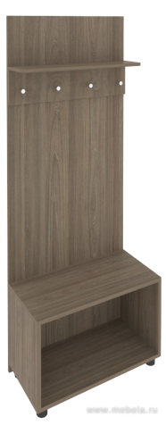 Вешалка с багажницей