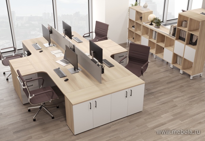 Каркас стеллажа 2 яруса (без вставок и задних стенок)