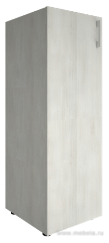 Офисный шкаф узкий закрытый Л/ПР