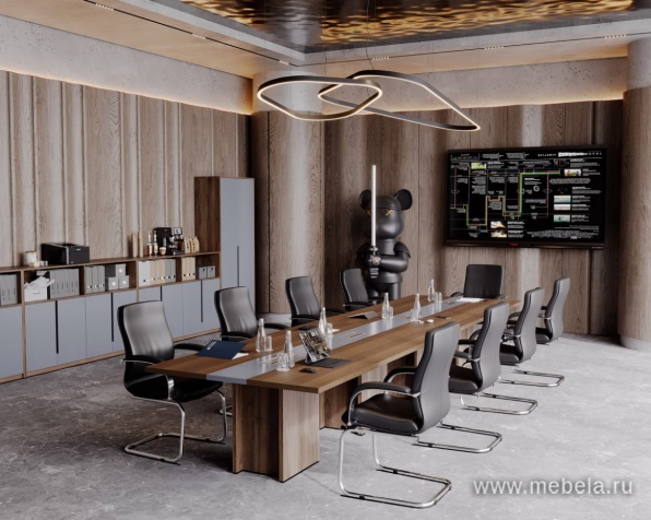 Офисный шкаф средний