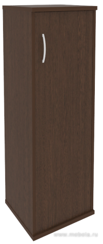 Офисный шкаф узкий средний закрытый, Л/Пр.