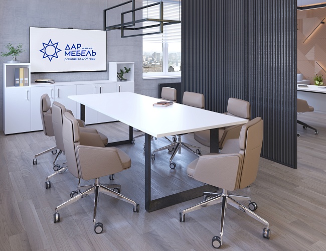 фото столы Оникс Метал-О Белый №4