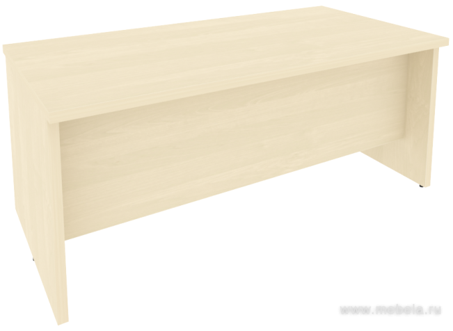 Офисный письменный стол для руководителя (прямоугольный)