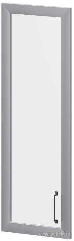 Дверь стеклянная матовая (лев.)