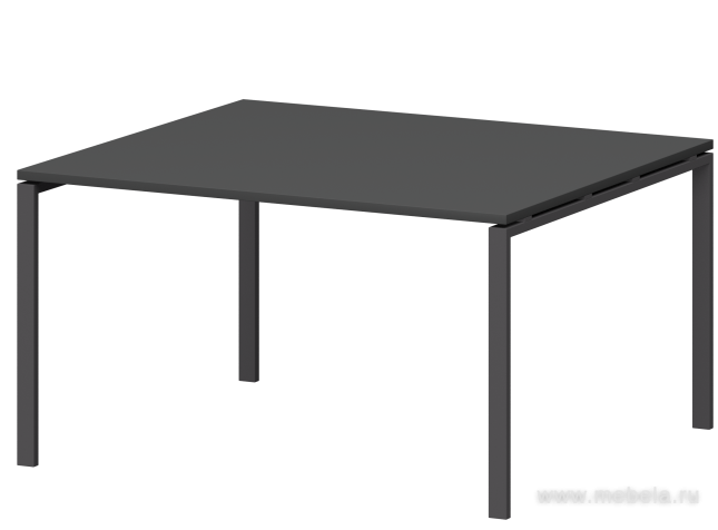 Стол переговорный на П-образном металлокаркасе