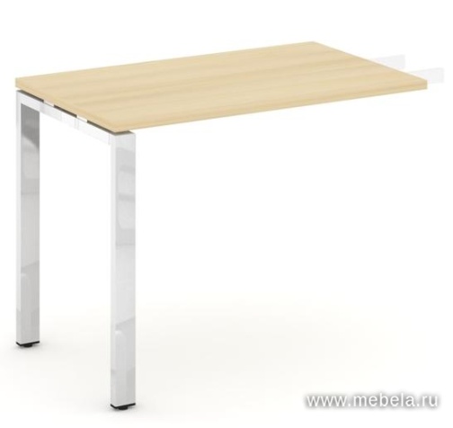 Брифинг приставка на П-образных опорах (нерж.сталь)