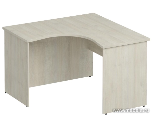 Стол эргономичный левый, с анатомической столешницей под левую руку