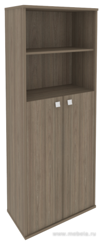 Офисный шкаф для документов высокий полузакрытый