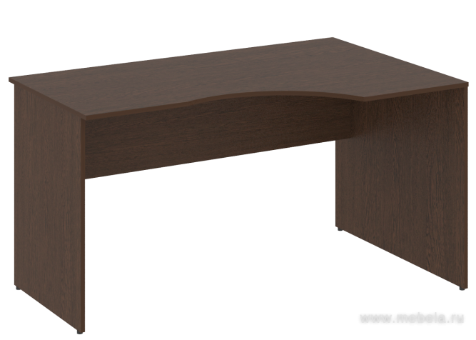 Стол криволинейный правый