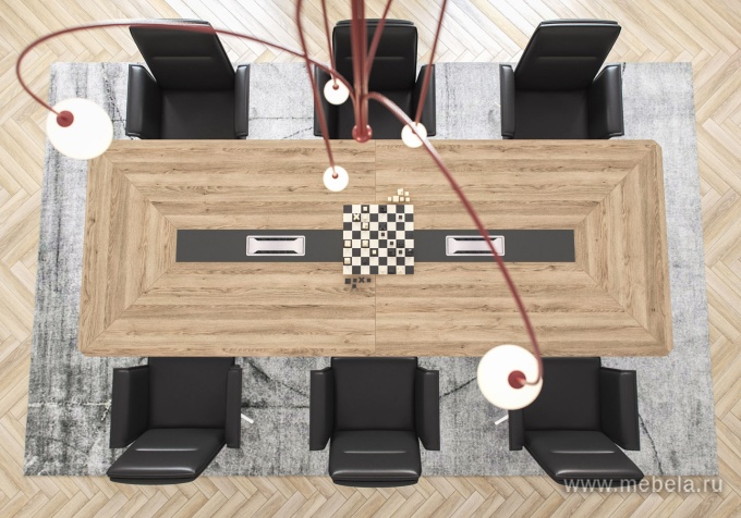 Стол для переговоров 3-секционный