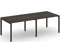 Стол для переговоров на металлокаркасе (2 столешницы)