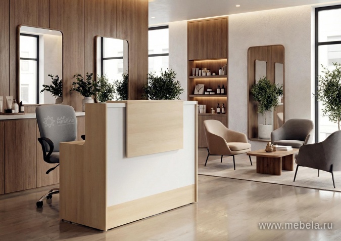 Боковая панель стойки ресепшен (левая)