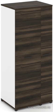 Гардероб широкий глубокий с доводчикам (задняя стенка ЛДСП)