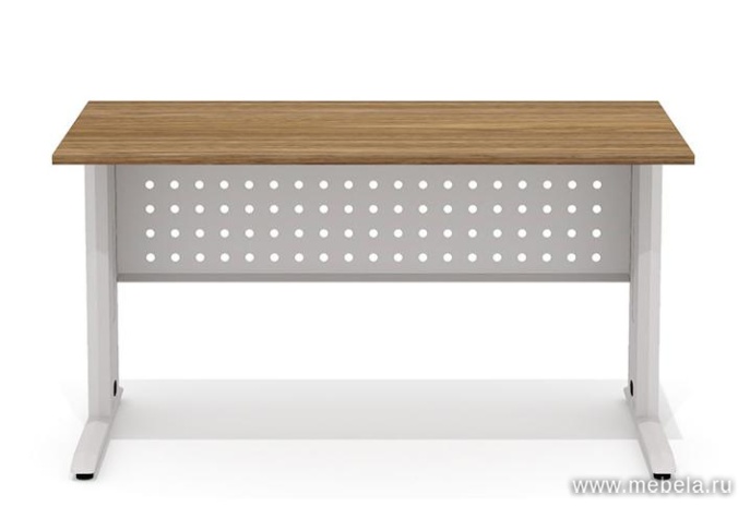 Стол прямой на металлокаркасе