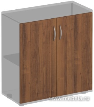 Двери деревянные низкие (2шт)