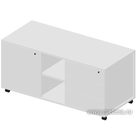 Тумба сервисная (3 секции) без ручек (прав./лев.)