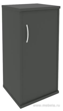 Офисный шкаф узкий низкий закрытый, Л/Пр.