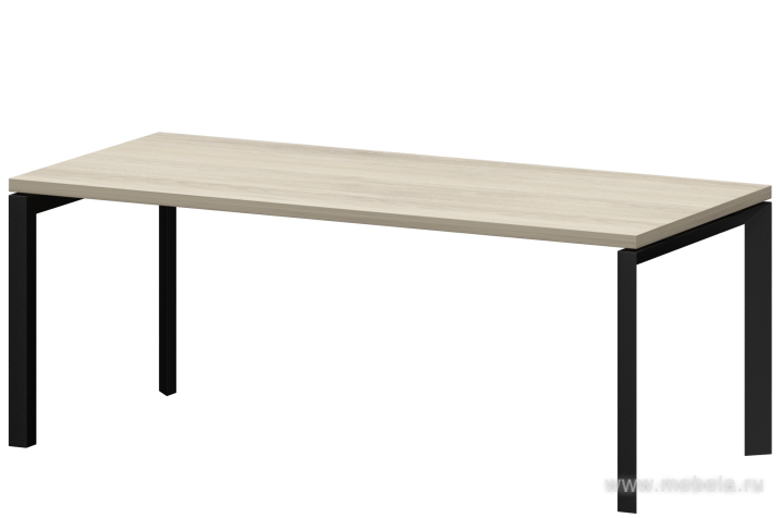 Стол руководителя на металлокаркасе