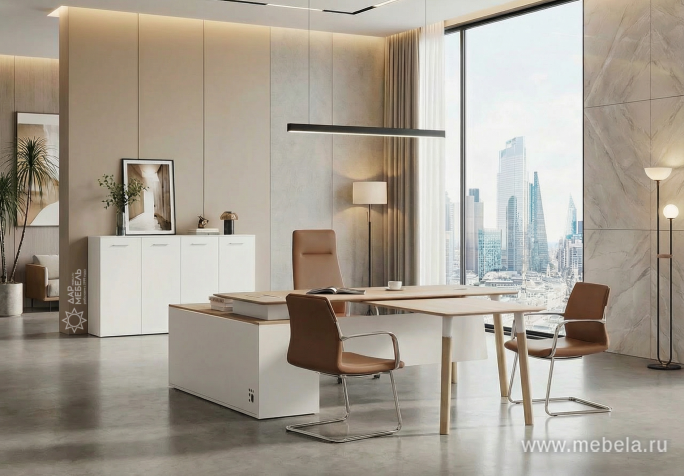 Офисный шкаф широкий высокий