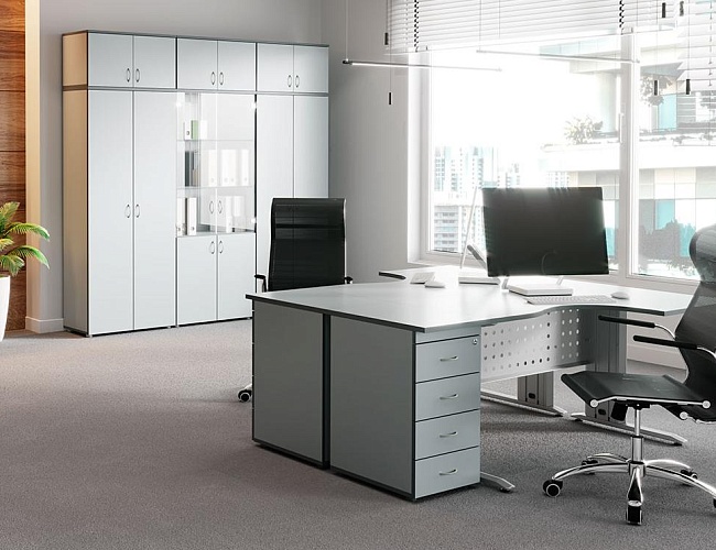 фото мебель Агат Серый №3