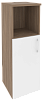 Офисный шкаф средний узкий (лев/прав) 