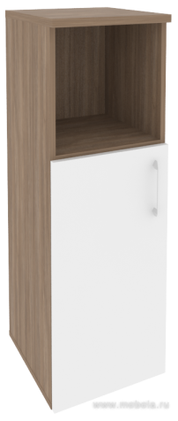 Офисный шкаф средний узкий (лев/прав) 
