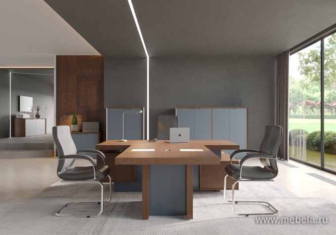 Брифинг-приставка / Элемент стола переговоров