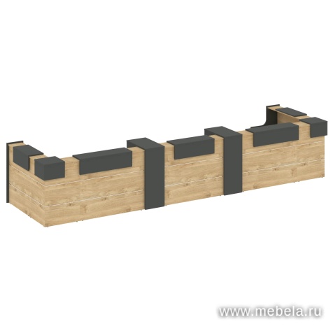 Стойка ресепшен прямая №20