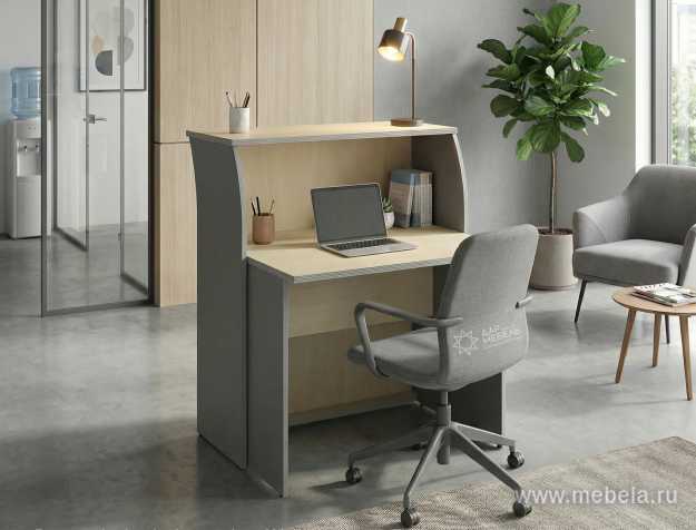 Стойка ресепшен прямая 160