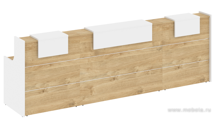 Стойка ресепшен прямая №17